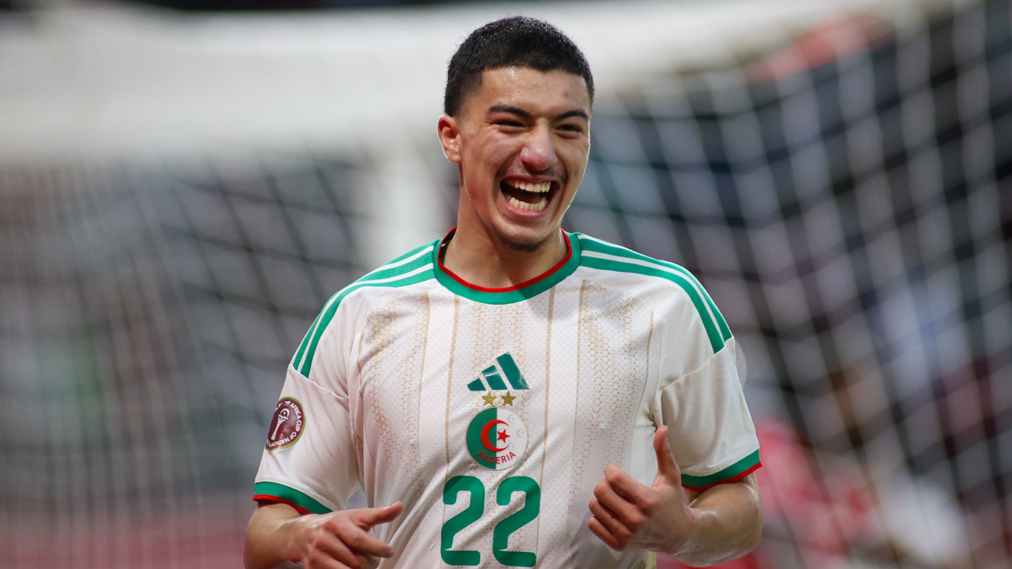 Ibrahim Maza buteur avec l'Algérie en Coupe d'Afrique des nations, 31 décembre 2025