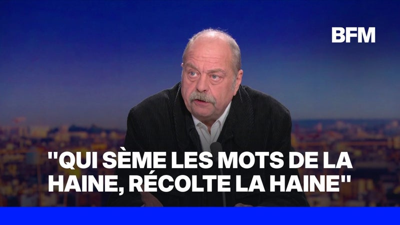 RN: "Je ne crois pas à la dédiabolisation, je crois à la dissimulation", estime Éric Dupond-Moretti