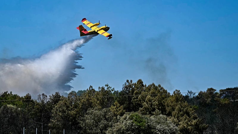 Un incendie est en cours dans les Landes, une dizaine d'hectares déjà brûlés à Magescq