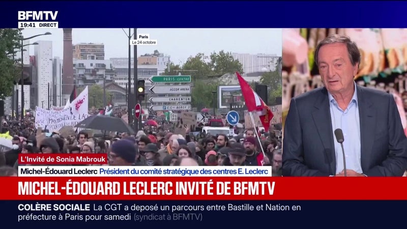 Présidentielle 2027: "On sent que ça le taraude", estime Michel-Édouard Leclerc, au sujet de François Hollande