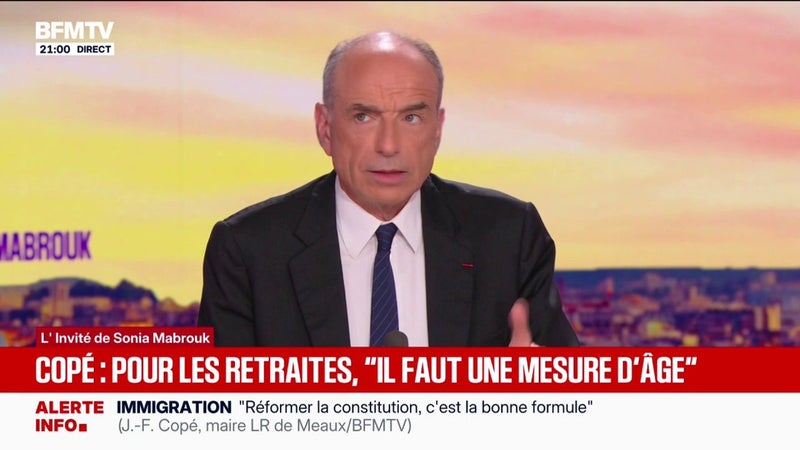 Dette: "Nous sommes assis sur un volcan", alerte Jean-François Copé, maire Les Républicains de Meaux