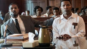 Michael B. Jordan et Jamie Foxx dans "Just mercy" ("La voie de la justice"), sorti en 2019.