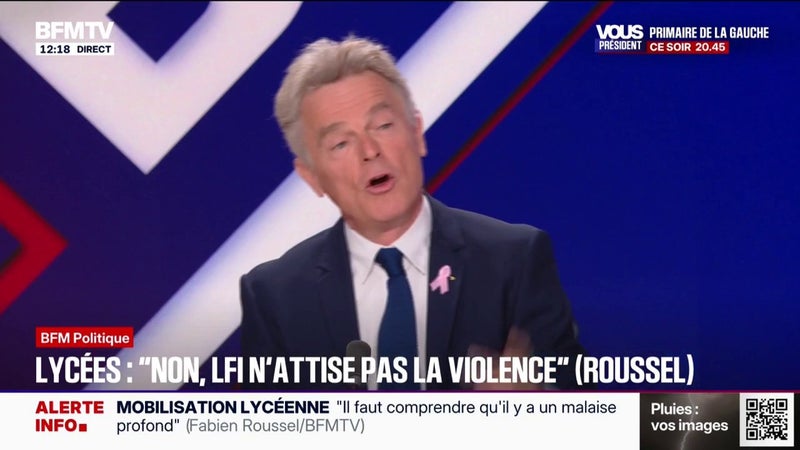 "L'interdiction des partis sont le symbole des régimes dictatoriaux", estime Fabien Roussel, candidat PCF à l’élection présidentielle, qui réagit à la proposition de Bruno Retailleau d'interdire La France insoumise