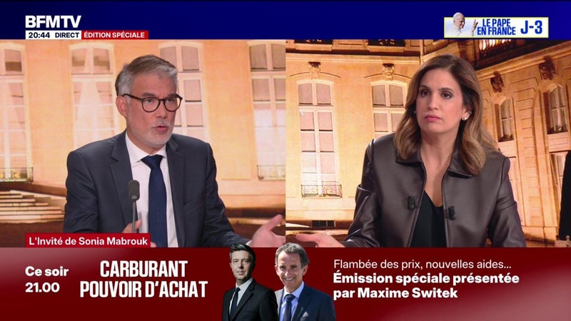 Budget: "Si rien ne bouge évidemment la censure est acquise", menace Olivier Faure, candidat à la primaire socialiste