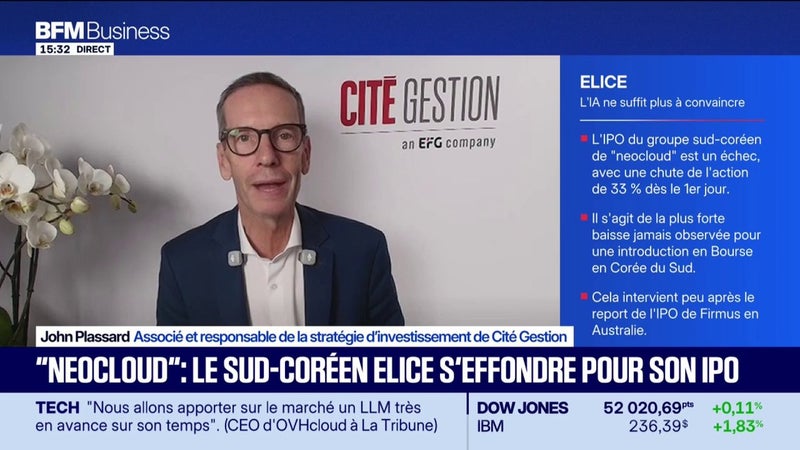 Elice s'effondre pour son IPO