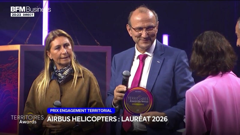 Territoires Awards 2026 : Airbus Helicopters remporte le prix de l'engagement territorial