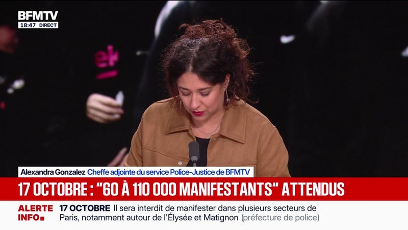 17 octobre: ce que l'on sait du nombre de cortèges et des points de blocages