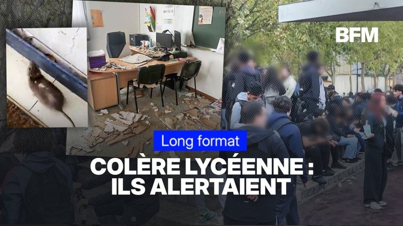 Colère lycéenne: ces élèves de Saint-Denis alertent depuis des années