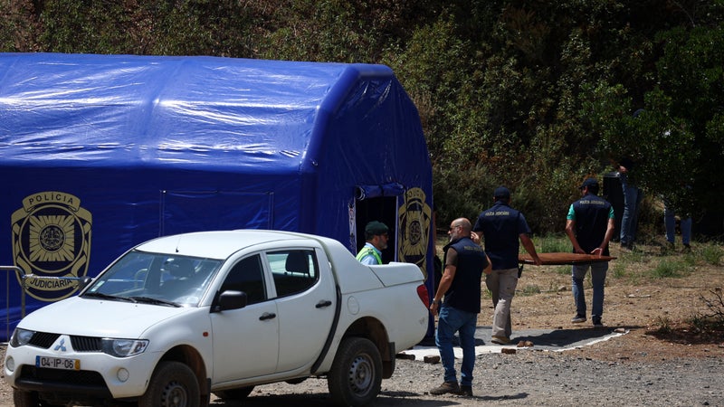 De nouvelles fouilles ont été organisées au Portugal pour tenter de retrouver Maddie McCann