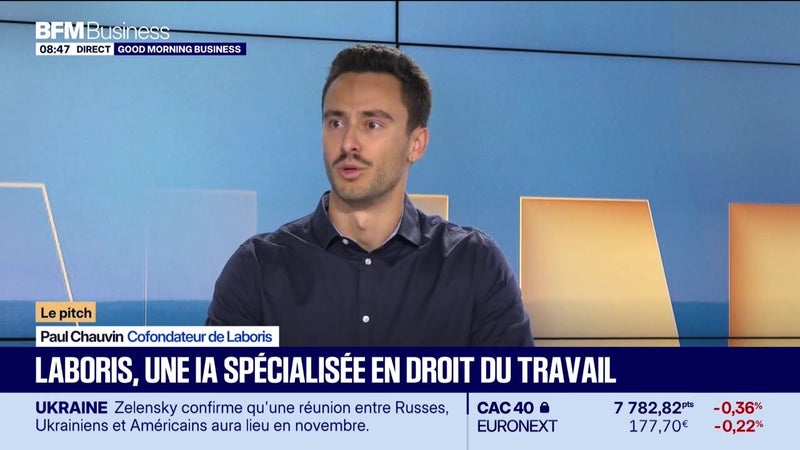 Le Pitch : Laboris, une IA spécialisée en droit du travail - 26/10