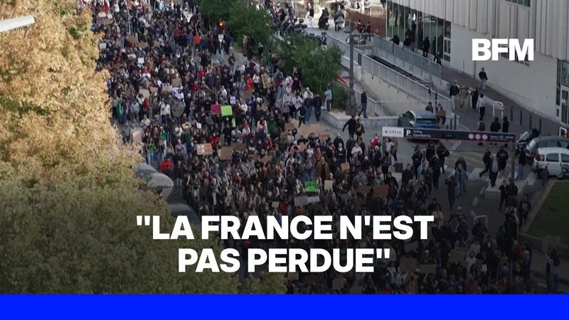 Marseille: la manifestation s'est déroulée dans le calme avec des affrontements en fin de journée
