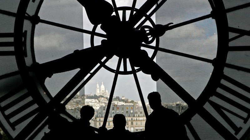 La célèbre hrologe du musée d'Orsay La célèbre hrologe du musée d'Orsay