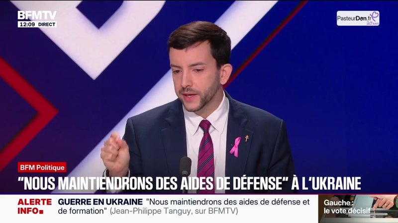 Libération de stocks stratégiques de gazole: "C'était l'idée de Marine Le Pen et de Jordan Bardella", clame Jean-Philippe Tanguy (RN)