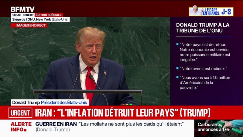 Donald Trump affirme avoir le choix entre "anéantir" l'Iran ou passer un "accord"
