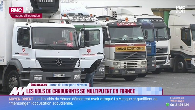 Les vols de carburants se multiplient en France
