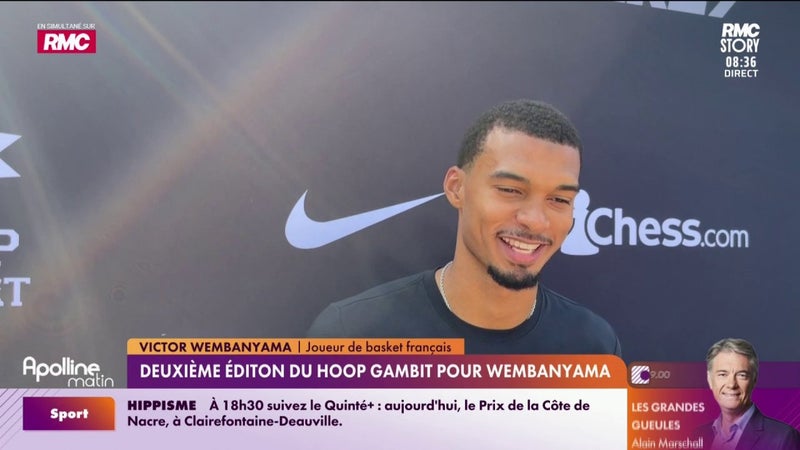 Deuxième édition du hoop gambit pour Wemby