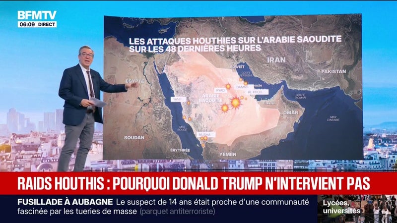 L’ÉDITO INTERNATIONAL - Après la série d'attaques des Houthis à Riyad, pourquoi Donald Trump n’intervient pas?