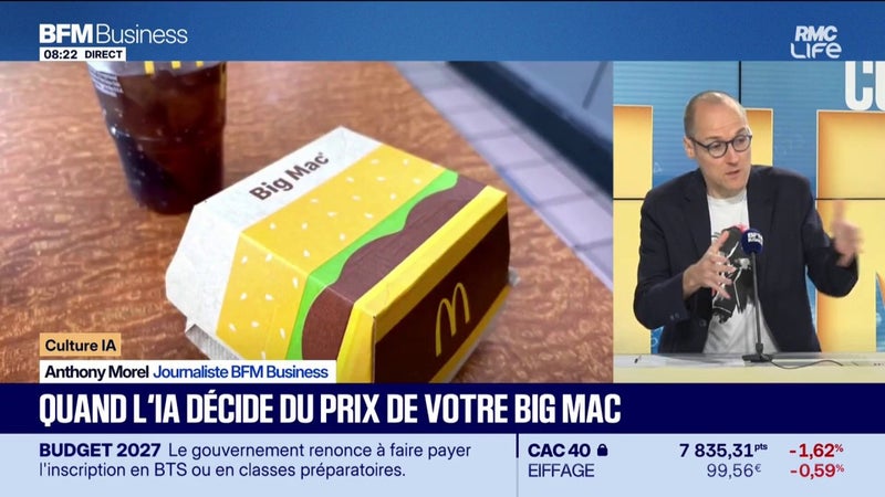 Quand l'IA décide du prix de votre Big Mac