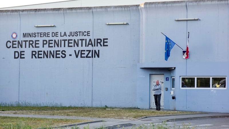 "Jusqu'à trois" personnes par cellule: la prison de Rennes-Vézin en proie à la surpopulation