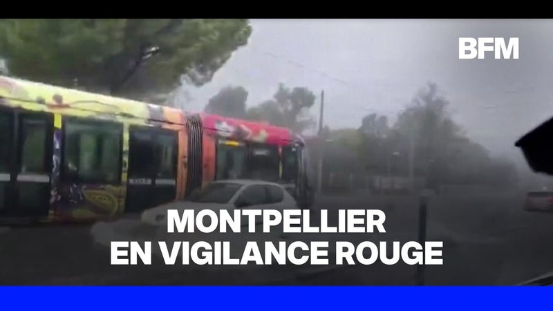 Intempéries: une vigilance rouge "crues" déclenchée pour le Lez dans l'Hérault