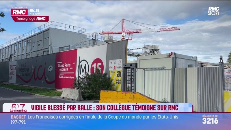 Vigile blessé par balle : Son collègue témoigne sur RMC
