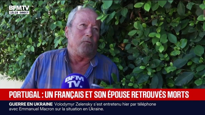"Pour moi, c'était un grand ami": l'un des voisins du Français et sa compagne retrouvés morts au Portugal témoigne