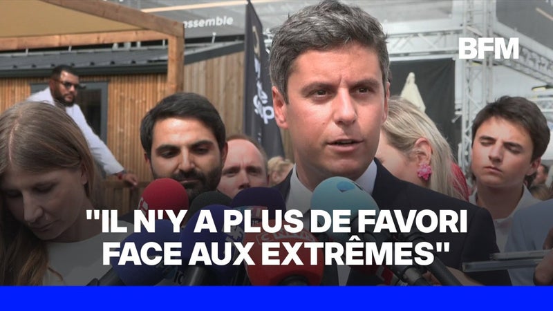 Campagne présidentielle: Gabriel Attal s'exprime depuis Châlons-en-Champagne