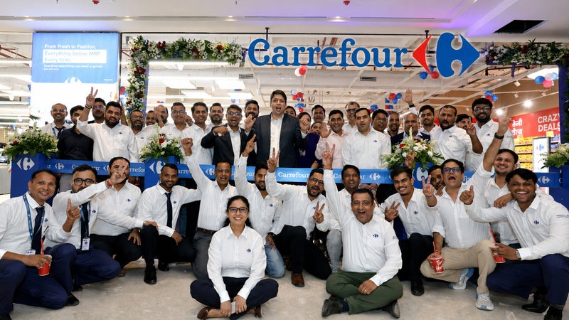Carrefour a-t-il tiré les leçons de l'échec indien? Douze ans après s’y être cassé les dents, le français rouvre un hypermarché en Inde
