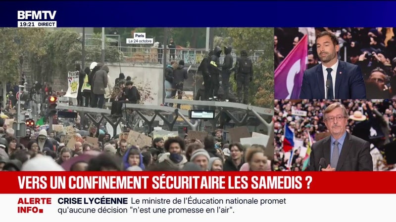 Mouvement lycéen: "Je crois qu'il faut encadrer différemment les manifestations, parce que le désordre, ce ne sont pas les manifestants qui l'ont créé", assure Michel Aubouin, ancien préfet et essayiste
