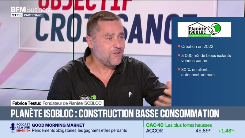 Fabrice Testud (Planète ISOBLOC) : Planète ISOBLOC, construction basse consommation - 27/09