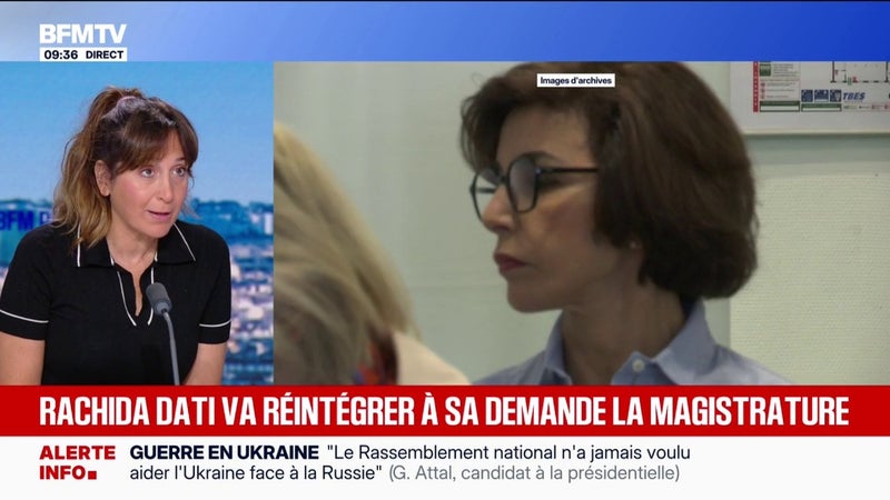 Rachida Dati va réintégrer à sa demande la magistrature, juste avant son jugement pour "corruption" dans l'affaire Renault-Nissan
