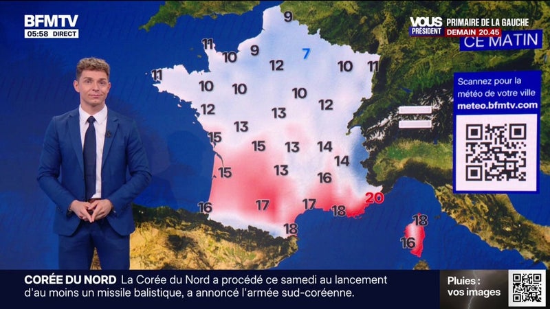 Des pluies et des nuages, mais des températures encore douces: la météo de ce samedi 3 octobre