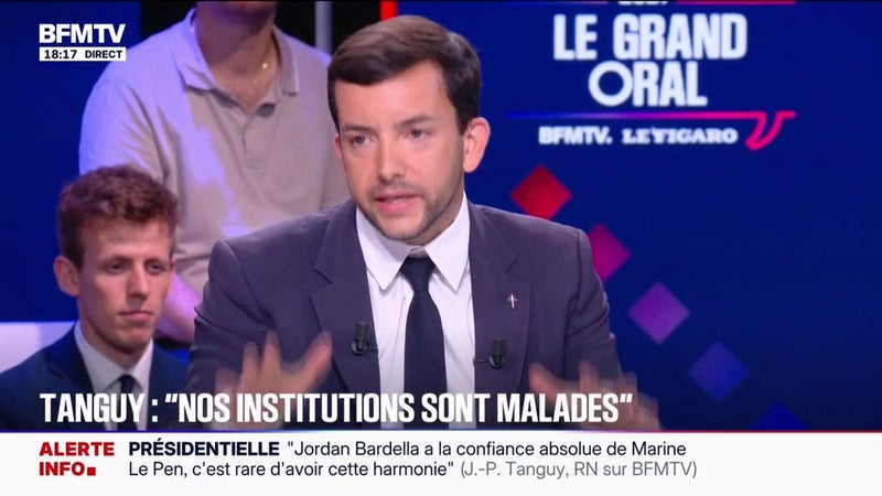 Retraites : "Les arbitrages sont évidemment à la présidence de la République", rappelle Jean-Philippe Tanguy, député Rassemblement national