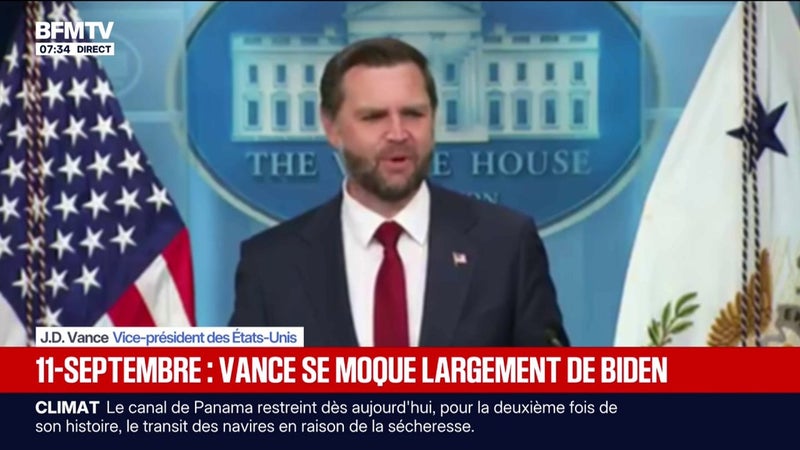 "De nombreuses conversations intellectuelles": JD Vance se moque de Joe Biden avec lequel il commémorera le 11-Septembre