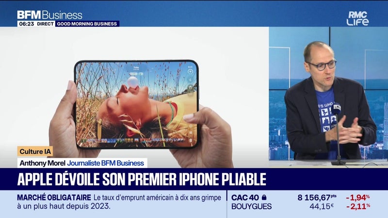 Culture IA : Apple dévoile son premier iPhone pliable, par Anthony Morel - 10/09