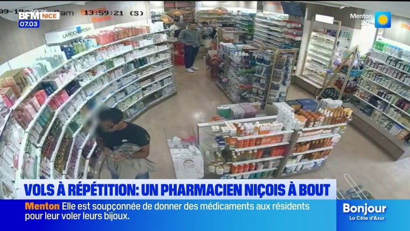 Nice: excédé par les vols,un pharmacien publie le visage d’un voleur présumé sur les réseaux sociaux