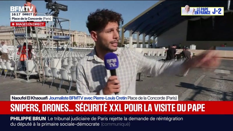 Ce que l'on sait du dispositif sécuritaire hors norme prévu pour la visite du pape à Paris