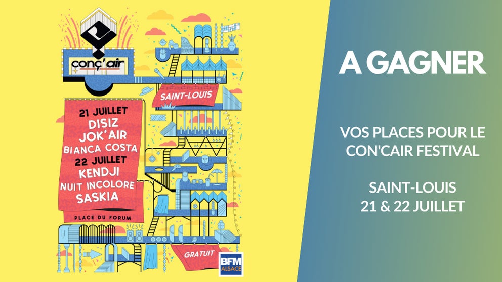 A gagner : vos places pour le Conç'air Festival