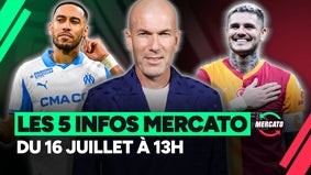 Zinédine Zidane, Aubameyang, Icardi… Les 5 infos mercato du 16 juillet à 13h