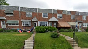 La maison où était enfermé le petit garçon à Philadelphie, en Pennsylvanie