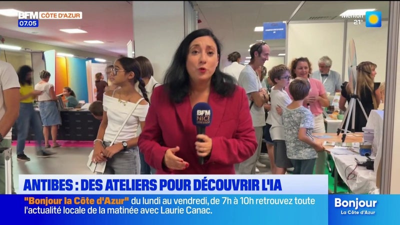 Village des Sciences et de l'Innovation d'Antibes : des ateliers pour découvrir l'IA