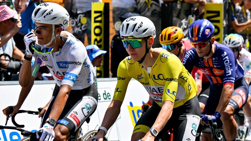 Tadej Pogacar lors de la 18e etape du Tour de France le 23 juillet 2026 2324554