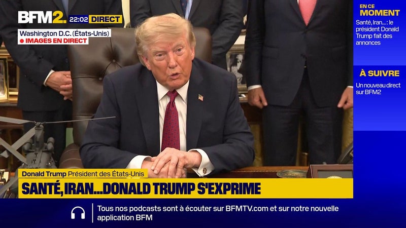 "Quelle question stupide !": Donald Trump s'emporte sur une possible utilisation de l'arme nucléaire contre l'Iran