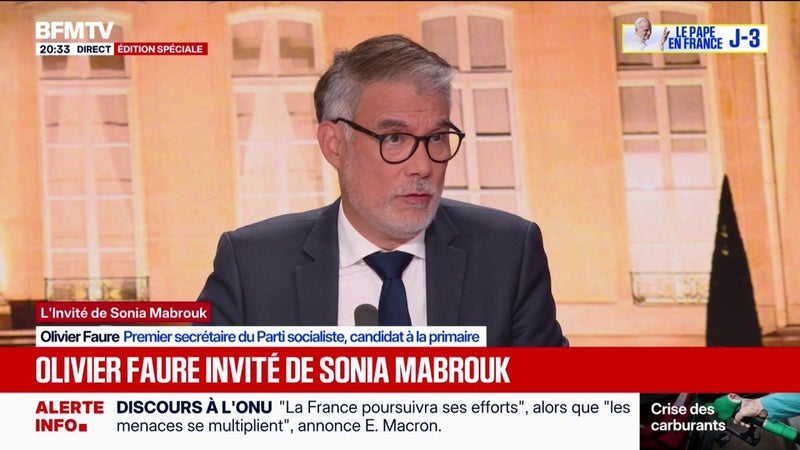 Guerre contre l'Iran: "Le pari formé par Netanyahu et Trump est un pari raté", juge Olivier Faure, candidat à la primaire socialiste
