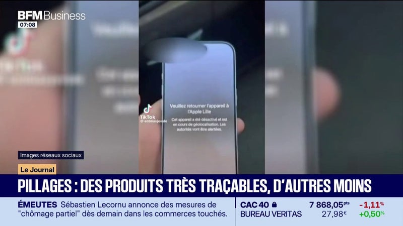 Pillages : la chasse aux produits volés