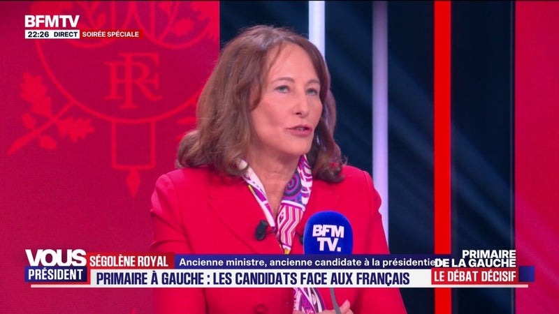 Ségolène Royal: "Vos enfants, avec moi, ne seront pas obligés d'aller se faire tuer en Ukraine ni d'avoir peur d'une Troisième Guerre mondiale"
