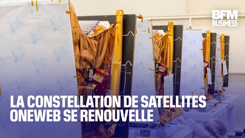 Visite de l'usine de satellites d'Airbus