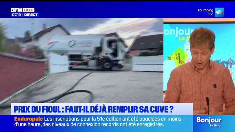 BFM Nord et Vous: l'automne arrive, faut-il donc déjà remplir sa cuve de fioul ?