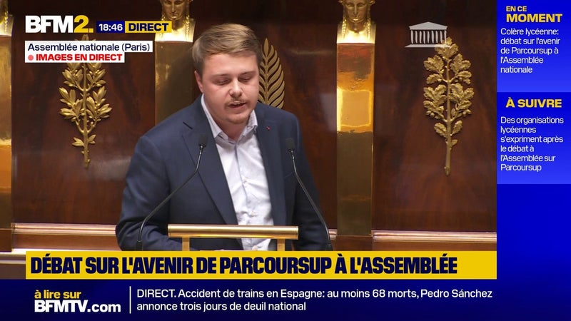 Colère lycéenne: "Évidemment qu'ils ne vont pas rentrer dans leur classe", affirme Louis Boyard