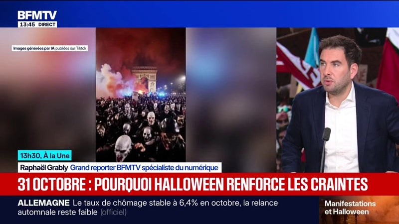 31 octobre: des appels à la violence sur les réseaux sociaux pour la soirée d'Halloween
